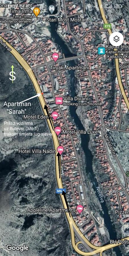Apartman Sarah Mostar Buitenkant foto